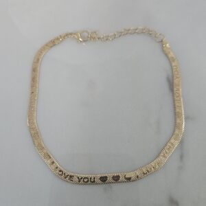 🔥GOLD "I LOVE YOU" ANKLET BRACELET🔥